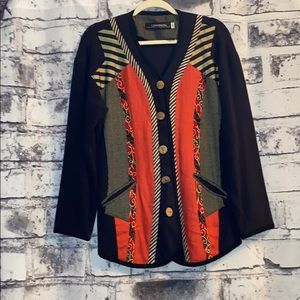 Canvasbacks- Colorful cardigan